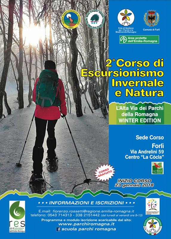 2 Corso Di Escursionismo Invernale E Natura L Alta Via Dei Parchi Della Romagna Winter Edition Ente Parchi E Biodiversita Romagna